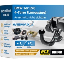 ANHÄNGERKUPPLUNG für BMW 3er