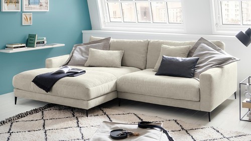 Ecksofa links uptown cord - ecksofa,