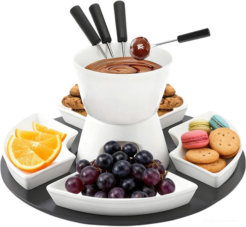 300ml schokoladenfondue mit - schokoladenfondue, 4