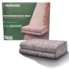 PARKSIDE Schutzdecken-Set | 2 Stück | 1,5×2m | Umzugsdecken Malervlies 