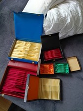Alte Besteckkästen Etui