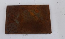 alte Stahlplatte RICHTPLATTE