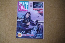 MCI November 1991 No. 78 Trident 900, Diversion XJ600S, KLE500, Nordwest, GPz305