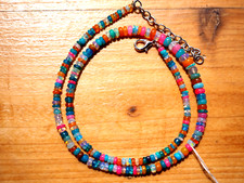 Äthiopische Welo  Opal Kette ,bunt ,  42 ct.