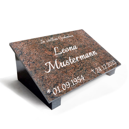 Granit grabstein multicolor - grabstein,