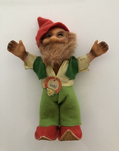 Vintage steiff zwerg lucki - zwerg, "lucki"
