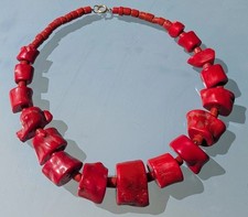 Vintage Koralle Kette-