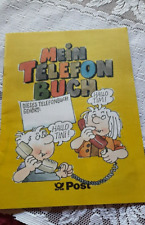 MEIN TELEFON BUCH +Deutsche Bundes Post- Rarität+Sammler