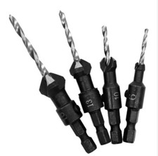 4x Senker Bohrer Bit Set