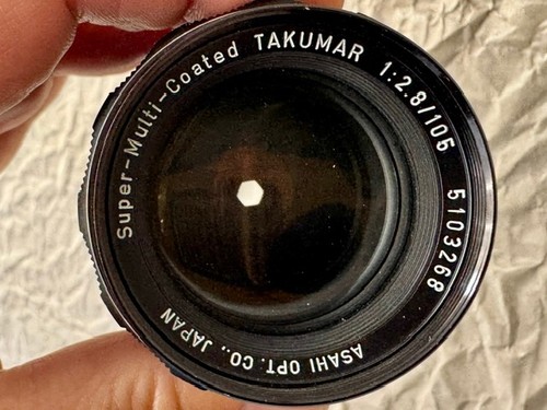 Asahi smc takumar 105mm - asahi,