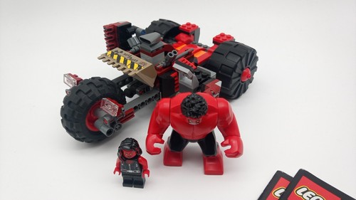 Lego marvel red hulk - lego, /