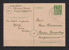 Bizone Bauten Ganzsache Karte