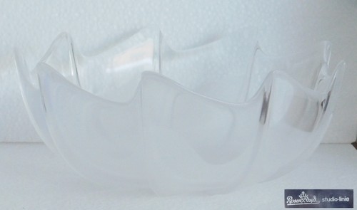 Große glas schale rosenthal - glas,