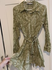 Sommerliches Hemdblusenkleid Gr.M von Zara Neuwertig Top Zustand