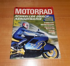 Motorrad 25/1988, BMW K 1, Suzuki GSX-R 1100, Kawasaki Z 1300, Gespanne.
