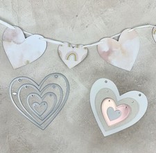 Stanzschablone Herz Liebe