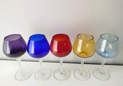 5er set murano glas italy - set,