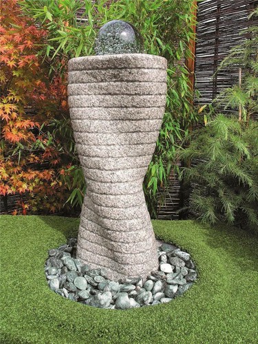 Quellstein ovale säule - quellstein,