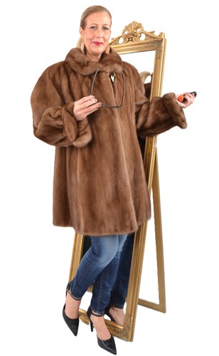 A5958 nerzjacke echt - nerzjacke,