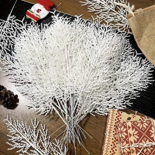 Weiße künstliche kiefer - künstliche,