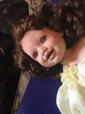 Porzellanpüppchen, Sammlerpuppe Süße Mädchenpuppe 62 cm