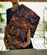 Bunte Afrikanische Baumwolle Stoff. 1Meter