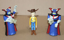 2 x DISNEY TOY STORY MCDONALDS FIGURE 2000 EMPEROR ZURG & Woody Figur 