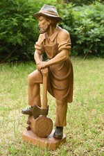 Große Holzfigur | Holzhacker