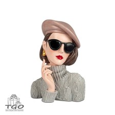 Büste Dame Deko Frau mit