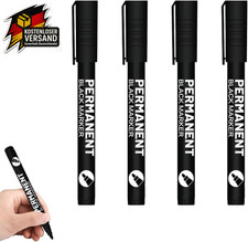 Schwarz Weiß Acrylstifte 1mm Fein Lackstift Holz Bemalen Set 4 Stück