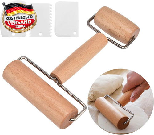 Kuchen teigroller aus - aus, holz
