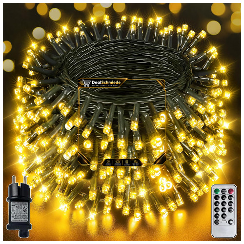 Lichterkette außen 500 led - lichterkette,