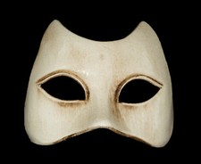 Venezianische Maske Weißer