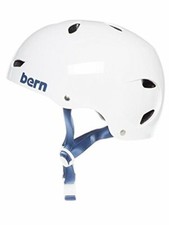 Bern Brighton MIPS Team Fahrradhelm Dirt Bike Kurier BMX Skate Helm weiß