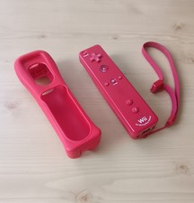 NINTENDO WII REMOTE WII MOTION PLUS INSIDER CONTROLLER ROT ORIGINAL+SCHUTZHÜLLE 
