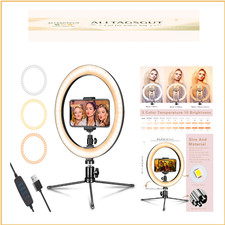 LED-Ringlicht 10 Zoll Stativ