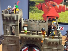 😁 Playmobil 3667 Ritterburg (1993) Bauanleitung Kanone Katapult Gefängnis Geist