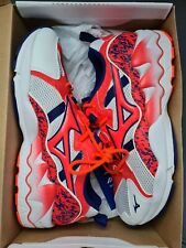 OVP Mizuno 1906 Wave Rider 1 Sneaker 45 US11,5 Runner NEUWERTIG weiß rot Neon 
