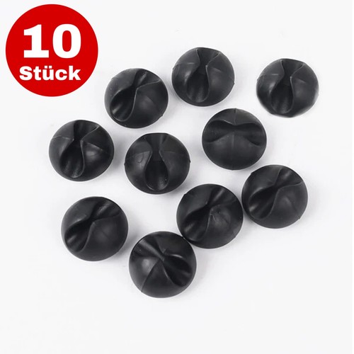 10x kabelhalter selbstklebend - 10x,