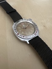 Vintage,  sowjetische Militäruhr Komandirskie Fallschirmspringer UdSSR Herrenuhr