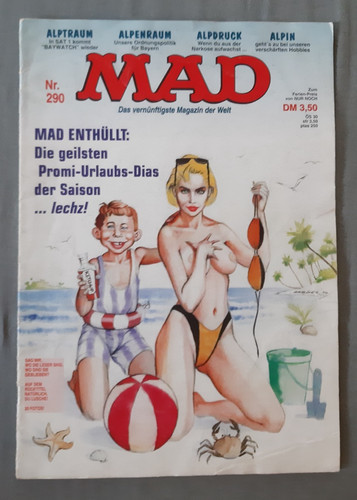 Mad 290 satire comic - mad,