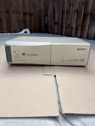 Sony cdx disc cd - 10,