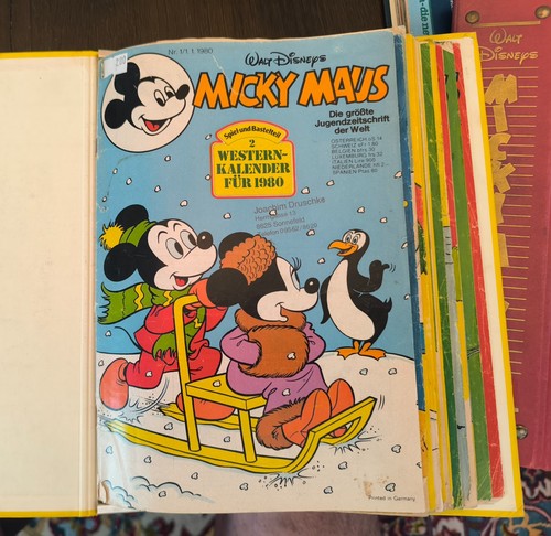 Micky maus 1980 - 1, +