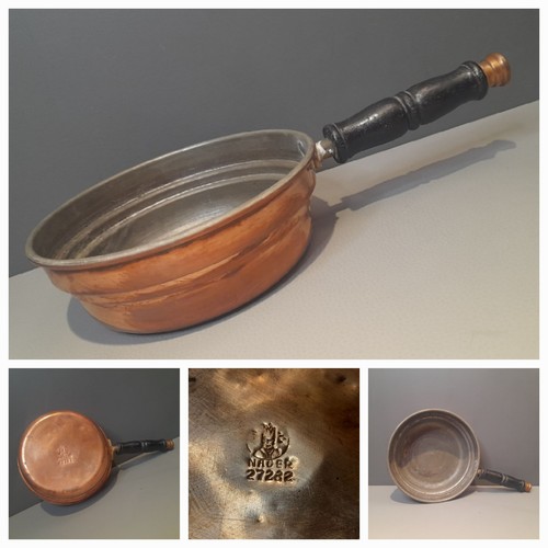 Vintage persische kupferpfanne - vintage,