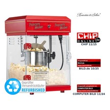 Profi-Popcorn-Maschine "Cinema" mit Edelstahl-Topf (Versandrückläufer)