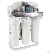 9 St. 800 GPD UmkehrOsmose Wasser Filter Anlage ohne Tank Biophotonen directflow