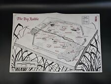 Rune Quest Avalon Hill 1992 The Big Rubble Karte Map River of Cradles