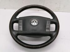 VW Phaeton 3D Lederlenkrad Lenkrad Holz Airbag  3D0419091K 3D0880201AB  (04)