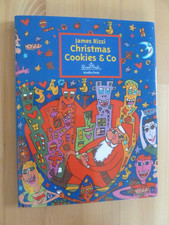 Schönes Buch von James Rizzi "Christmas Cookies & Co" Rezepte von Peter Bührer