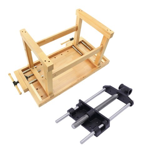 Zoll schraubstock holz - 7,